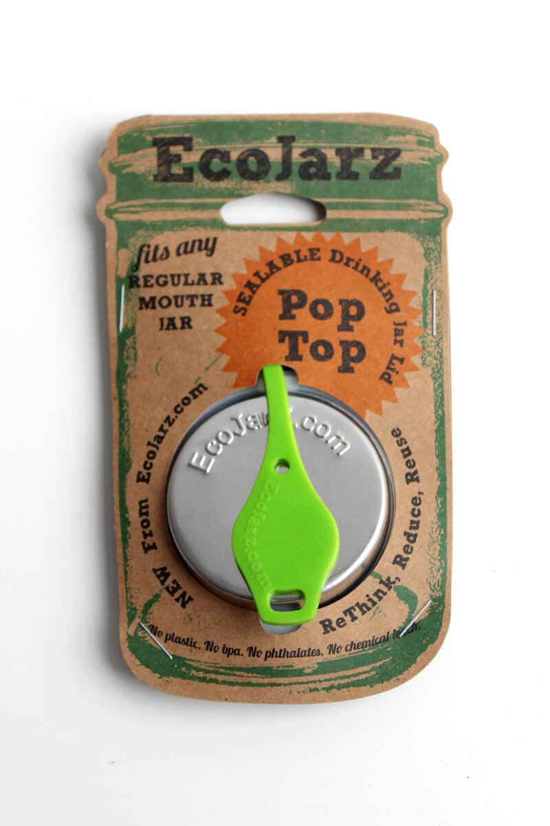 EcoJarz PopTop Regular grün Lid Deckel green Regular Mouth