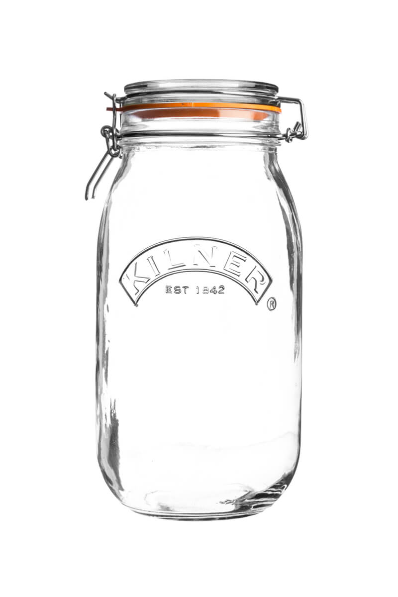 Glas mit Bügelverschluss Aufbewahrungsglas 1500ml Kilner Einmachglas Bügel