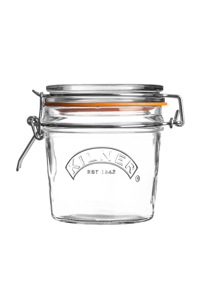 kleines Kilner Clip Top Jar mit 350ml Marmeladenglas mit Buegelverschluss von Kilner